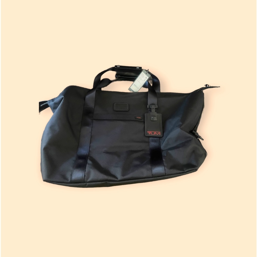 Tumi 022249de Double Ballistic Duffle Bags - Nylon Black NR Super Quality Style
